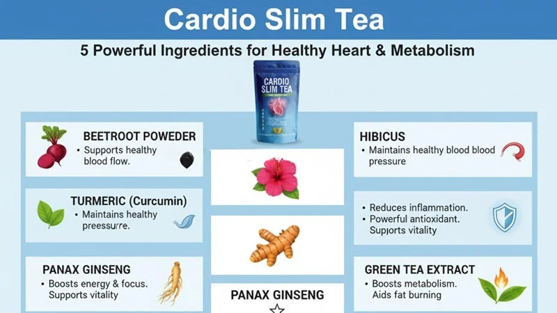 Cardio Slim Tea Authority Support